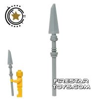 Product shot LEGO - Ninjago Spear - Gray
