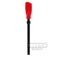 Product shot LEGO - Oar - Red and Black