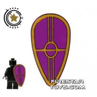 Product shot LEGO - Purple Gungan Patrol Shield