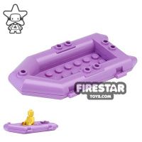 Product shot LEGO - Raft Boat - Medium Lavender