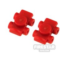 Product shot LEGO - Roller Skates - Red