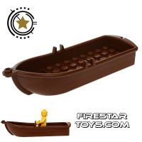 Product shot LEGO Rowing Boat Hollow Studs Inside