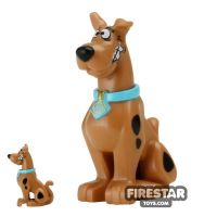 Product shot LEGO Scooby-Doo Figure - Scooby-Doo - Sitting