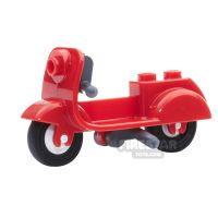Product shot LEGO - Scooter with Stand - Red