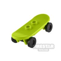 Product shot LEGO Skateboard with Black Wheels