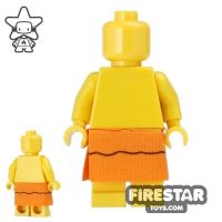 Product shot LEGO - Skirt - Orange
