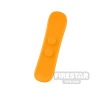 Product shot LEGO - Snowboard - Bright Light Orange