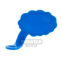 Product shot LEGO Speech Bubble - Cloud Edge - Left - Blue