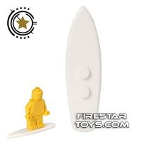 Product shot LEGO - Surfboard - White