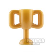 Product shot LEGO - Trophy - Pearl Gold