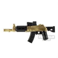 Product shot LeYiLeBrick AK-15 Black / Gold