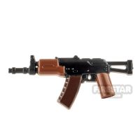 Product shot LeYiLeBrick AK-74U Black / Brown V2