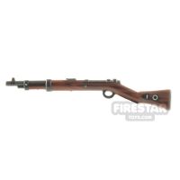 Product shot LeYiLeBrick Overmolded Kar98 Rifle with Wood Print