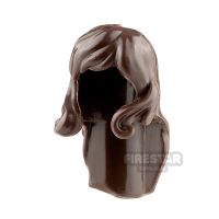 Product shot Minifigure Hair Long Straight with Bangs