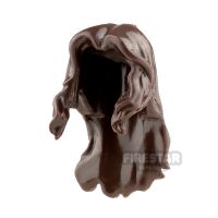 Product shot Minifigure Hair Mid Length Wavy with Bangs
