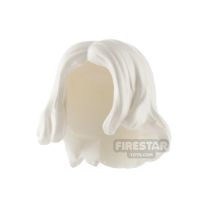 Product shot Minifigure Hair Mid Length with Centre Parting