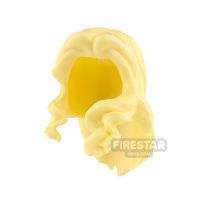 Product shot Minifigure Hair Mid Length with Twisted Bangs