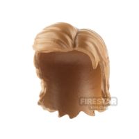 Product shot Minifigure Hair Mullet with Left Side Parting