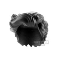 Product shot Minifigure Hair Short Thick Wavy Swept Right