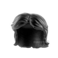 Product shot Minifigure Hair Short Tousled with Centre Parting