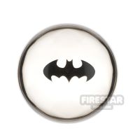 Product shot Printed Cylinder Hemisphere 4x4 Batman Logo