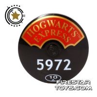 Product shot Printed Dish 4x4 Harry Potter Hogwarts Express