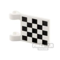 Product shot Printed Flag - Checkered
