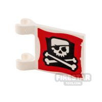 Product shot Printed Flag - Skull and Crossbones