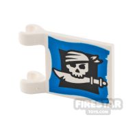 Product shot Printed Flag - Skull and Cutlass