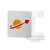 Product shot Printed Flag - Space - Planet