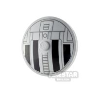 Product shot Printed Inverted Dish 4x4 SW TIE Fighter Hatch