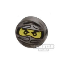 Product shot Printed Round Tile 1x1 - Ninjago Trapped Cole