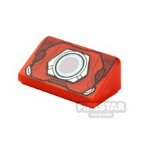 Product shot Printed Slope 1x2x2/3 Arc Reactor