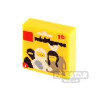 Product shot Printed Tile 1x1 - LEGO Series 1 Blind Bag