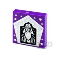 Product shot Printed Tile 2x2 Chocolate Frog Card Albus Dumbledore
