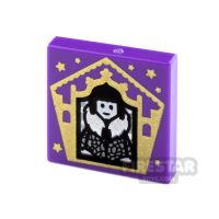 Product shot Printed Tile 2x2 Chocolate Frog Card Olympe Maxime