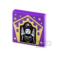 Product shot Printed Tile 2x2 Chocolate Frog Card Seraphina Picquery