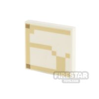 Product shot Printed Tile 2x2 Pixelated