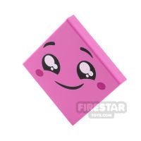 Product shot Printed Tile 2x2 Smiling Face