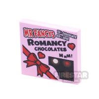 Product shot Printed Tile 2x2 - Valentines Chocolate Box
