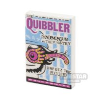 Product shot Printed Tile 2x3 The Quibbler Newspaper