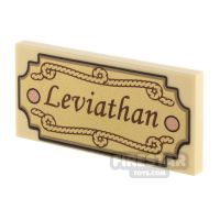 Product shot Printed Tile 2x4 Leviathan