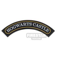 Product shot Round Tile 4x4 Curved Hogwarts Castle