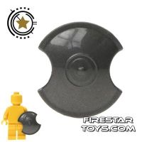 Product shot SI-DAN - Gladiator Spartan Shield - Iron Black