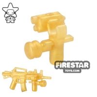 Product shot SI-DAN Gun Accessories - SUREFIRE (PT-2) and Handgrip (KL2) - Pearl Gold