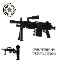Product shot SI-DAN - M249 Machine Gun - Black