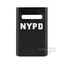 Product shot SI-DAN - NYPD Bulletproof Shield - Black