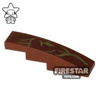 Product shot Slope Curved 1x4 Entwined Vines