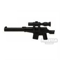 Product shot BrickWarriors - Suppressed Sniper Rifle - Black