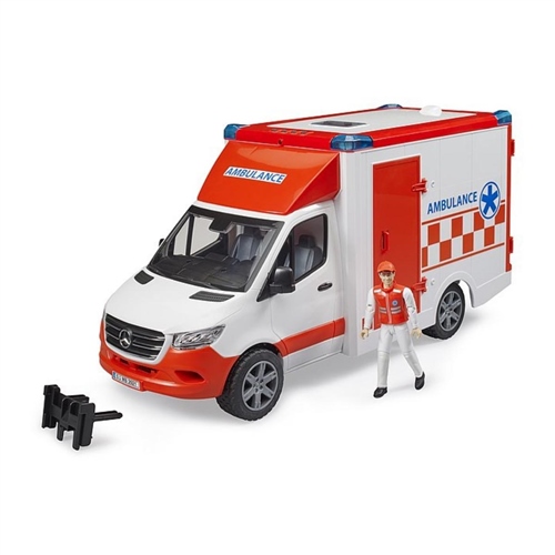 Bruder Mercedes-Benz Toy Sprinter Ambulance with Driver